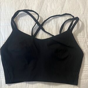 Lululemon Like a Cloud Long line ribbed bra size 4